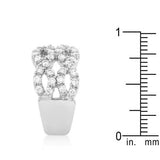 Braided CZ Cocktail Ring