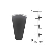 Black Ceramic Cocktail Ring