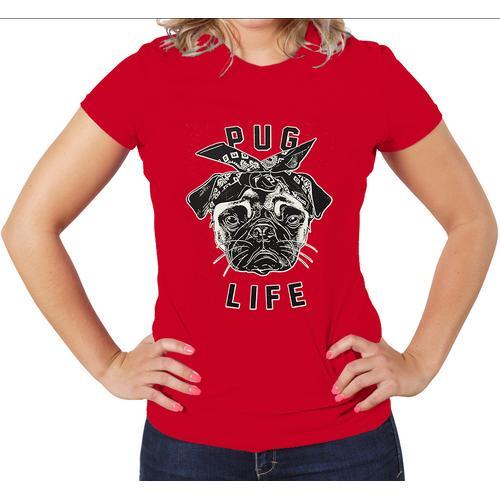 Pug Life women Graphic T-Shirt