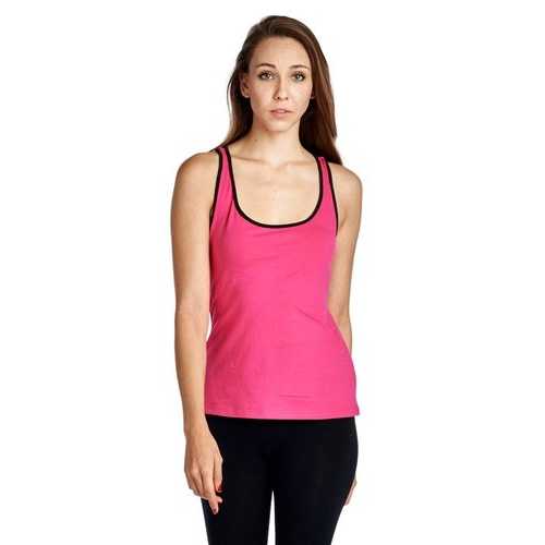 Women's Active Tank with Contrast Binding